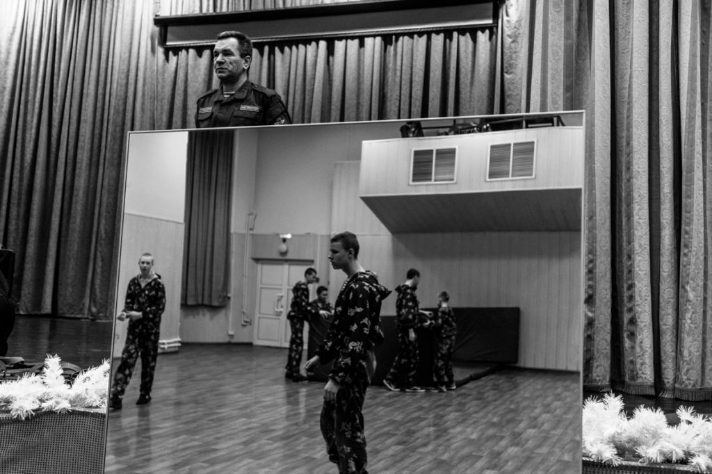 Глава военно-патриотического клуба «Ястреб». Фото: Юрий Белят / «МБХ медиа»